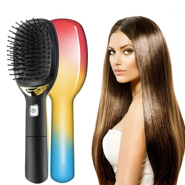 electric ionic hair comb with handle portable negative ions hairbrush modeling styling combs antistatic magic brush1, Silver
electric ionic hair comb with handle portable negative ions hairbrush modeling styling combs antistatic magic brush1, Silver