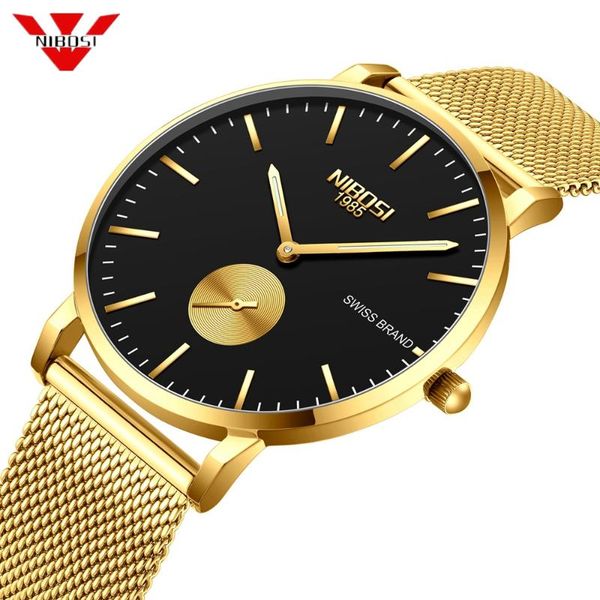 wristwatches nibosi watch men simple fashion swiss brand quartz luxury creative waterproof gold casual watches relogio masculino, Slivery;brown
wristwatches nibosi watch men simple fashion swiss brand quartz luxury creative waterproof gold casual watches relogio masculino, Slivery;brown