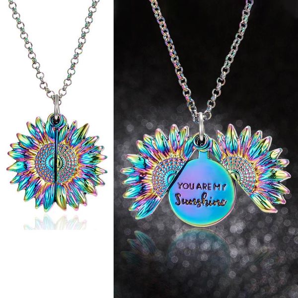 pendant necklaces super cool punk hip-hop style women sunflower can be opened to merge men fashion fine lettered necklace girl accessories, Silver
pendant necklaces super cool punk hip-hop style women sunflower can be opened to merge men fashion fine lettered necklace girl accessories, Silver