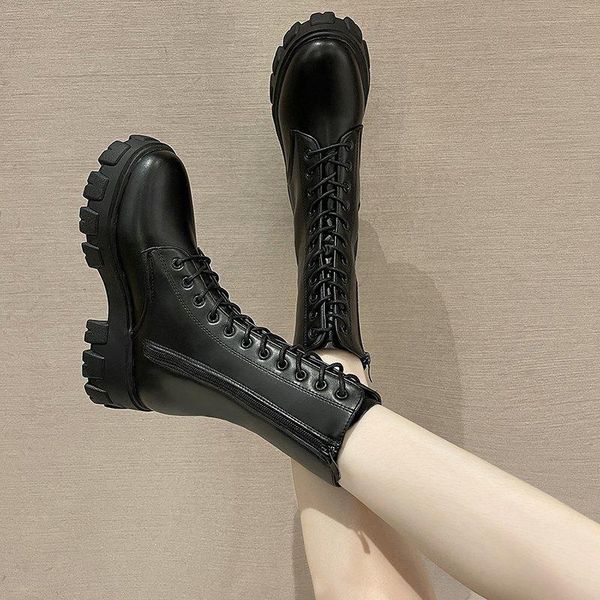 boots nice spring women white autumn vogue black leather platform gothic punk combat mid-calf for shoes
boots nice spring women white autumn vogue black leather platform gothic punk combat mid-calf for shoes