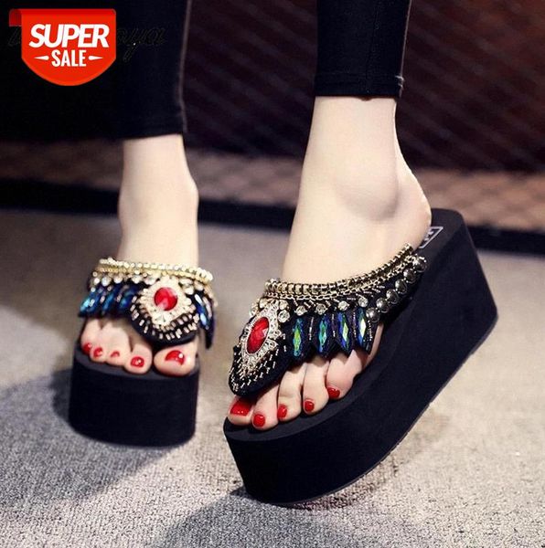 platform flip flops women slippers outdoor rhinestone sandal casuals flop wedge #l26y, Black
platform flip flops women slippers outdoor rhinestone sandal casuals flop wedge #l26y, Black
