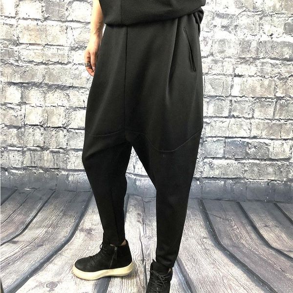 japan department contracted loose turnip pants autumn and winter fashion men's small feet stretch show thin halun pure col, Black
japan department contracted loose turnip pants autumn and winter fashion men's small feet stretch show thin halun pure col, Black