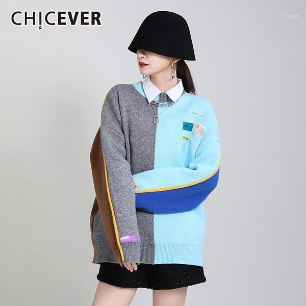 knitting sweaters for women o neck long sleeve patchwork appliques hit color designer streetwear pullovers female 2021 women's, White;black
knitting sweaters for women o neck long sleeve patchwork appliques hit color designer streetwear pullovers female 2021 women's, White;black
