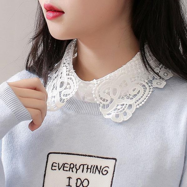 scarves korean female false collar accessories embroidered lace shirt sweater small lapel wild fashion decoration sweet b49, Blue;gray
scarves korean female false collar accessories embroidered lace shirt sweater small lapel wild fashion decoration sweet b49, Blue;gray