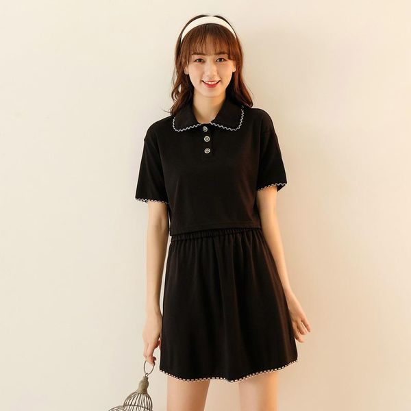 summer fashion two piece set women turn down collar short sleeve t-shirt high waist skirt female suit 0d30a-d3131- dress, White
summer fashion two piece set women turn down collar short sleeve t-shirt high waist skirt female suit 0d30a-d3131- dress, White