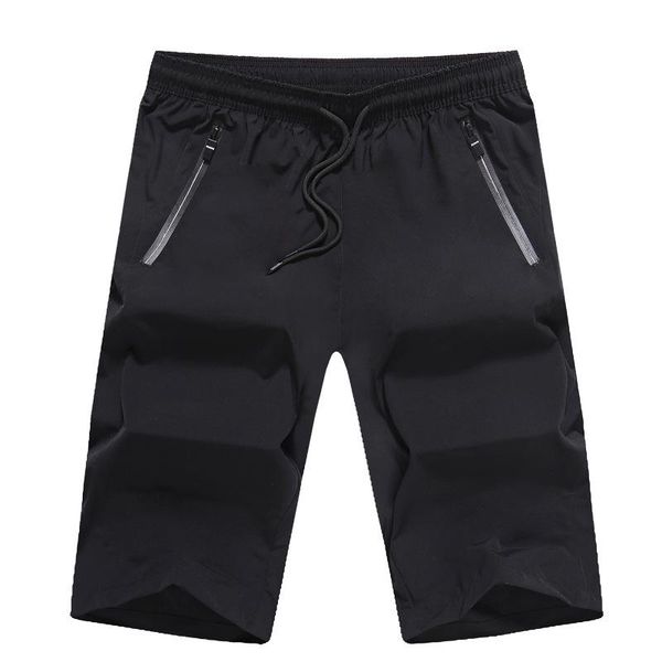 men black 8xl summer quick-drying stretch nylon cropped pants zipper pocket beach shorts men's, White;black
men black 8xl summer quick-drying stretch nylon cropped pants zipper pocket beach shorts men's, White;black