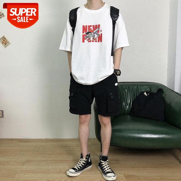hip-hop white lovers short-sleeved t-shirt loose casual personality flow bottoming shirt boys #aa22, White;black
hip-hop white lovers short-sleeved t-shirt loose casual personality flow bottoming shirt boys #aa22, White;black