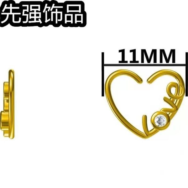 selling human body puncture jewelry love flower nose ring nail zircon ear bone multifunctional
selling human body puncture jewelry love flower nose ring nail zircon ear bone multifunctional
