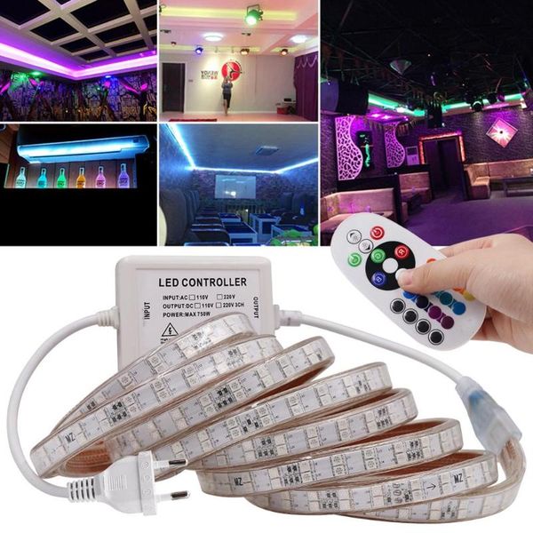 strips rgb led strip light 220v double row high brightness waterproof flexible diode tape with 24 key ir remote
strips rgb led strip light 220v double row high brightness waterproof flexible diode tape with 24 key ir remote