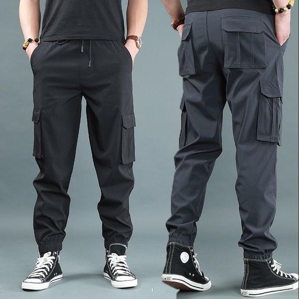men's pants light men weight breathable trousers summer casual thin multi-pocket cargo work out quick dry l86, Black
men's pants light men weight breathable trousers summer casual thin multi-pocket cargo work out quick dry l86, Black
