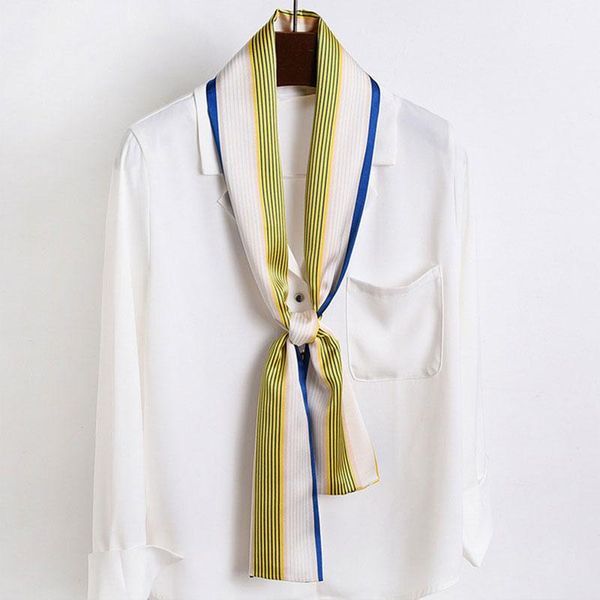 scarves 2021 fashion floral print silk scarf women thin neck long office lady shawl bandanas female bag hair neckerchief scarfs, Blue;gray
scarves 2021 fashion floral print silk scarf women thin neck long office lady shawl bandanas female bag hair neckerchief scarfs, Blue;gray