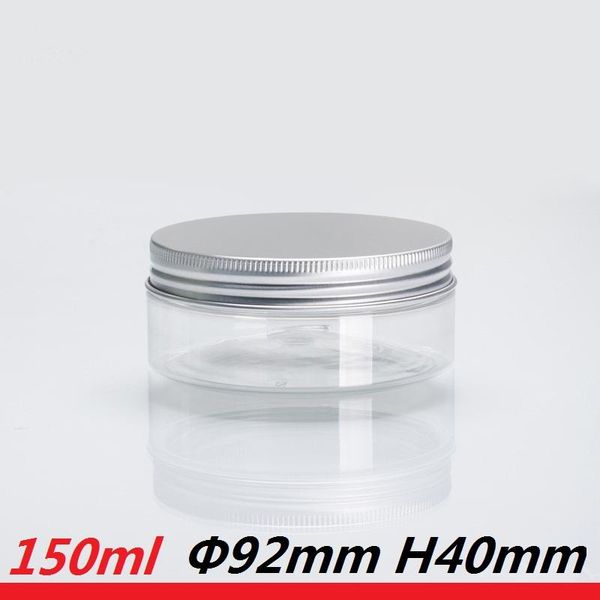 30pcs/lot 150g custom jar packaging 150ml pet plastic tin 5oz scrub cream container 89mm neck empty transprent clear storage bottles & jars
30pcs/lot 150g custom jar packaging 150ml pet plastic tin 5oz scrub cream container 89mm neck empty transprent clear storage bottles & jars