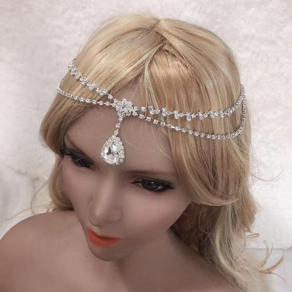 hair clips & barrettes 2021 fashion luxury shine rhinestone water drop forehead chain accessories women's crystal jewelry gift, Golden;silver
hair clips & barrettes 2021 fashion luxury shine rhinestone water drop forehead chain accessories women's crystal jewelry gift, Golden;silver