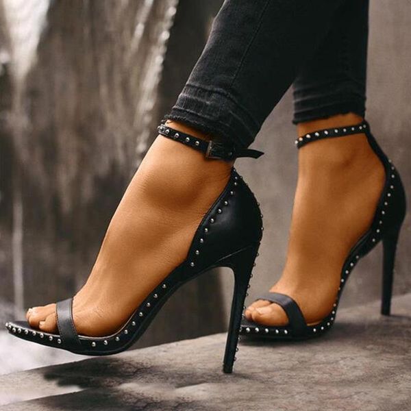 sandals pumps black thin high heel ankle-wrap party women shoes 2021 summer one word tape rivet open toe female
sandals pumps black thin high heel ankle-wrap party women shoes 2021 summer one word tape rivet open toe female