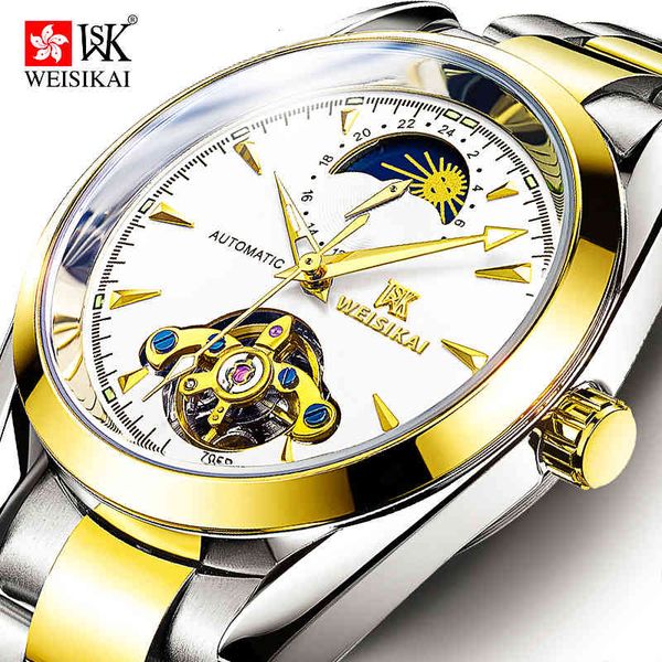 mechanical watchswiss weisikai / wiskey men's luminous waterproof automatic, Slivery;brown
mechanical watchswiss weisikai / wiskey men's luminous waterproof automatic, Slivery;brown