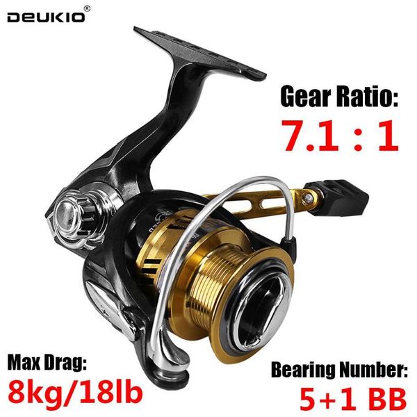 deukio br2500/br3000 high speed spinning reel 5+1bb 7.1: 1 gear ratio metal bass freshwater and saltwater fishing baitcasting reels
deukio br2500/br3000 high speed spinning reel 5+1bb 7.1: 1 gear ratio metal bass freshwater and saltwater fishing baitcasting reels