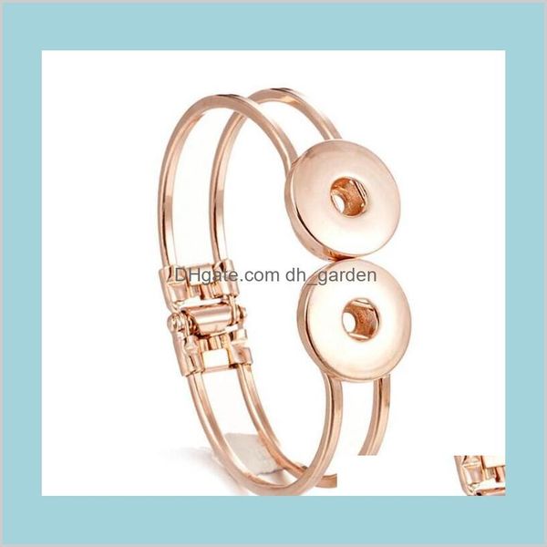 charm bracelets drop delivery 2021 jewelry cuff bangle snap button bracelet interchangeable wom6r, Golden;silver
charm bracelets drop delivery 2021 jewelry cuff bangle snap button bracelet interchangeable wom6r, Golden;silver