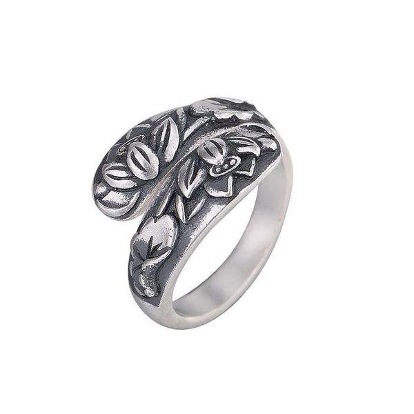 original design creative handmade opening ring spiral lotus thai silver pattern craft charm women's jewelry cluster rings, Golden;silver
original design creative handmade opening ring spiral lotus thai silver pattern craft charm women's jewelry cluster rings, Golden;silver