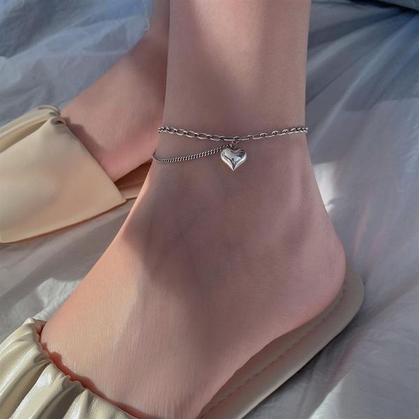 anklets silver surface were female love simple fashion niche design feeling ins thai restoring ancient ways web celebrity summer, Red;blue
anklets silver surface were female love simple fashion niche design feeling ins thai restoring ancient ways web celebrity summer, Red;blue