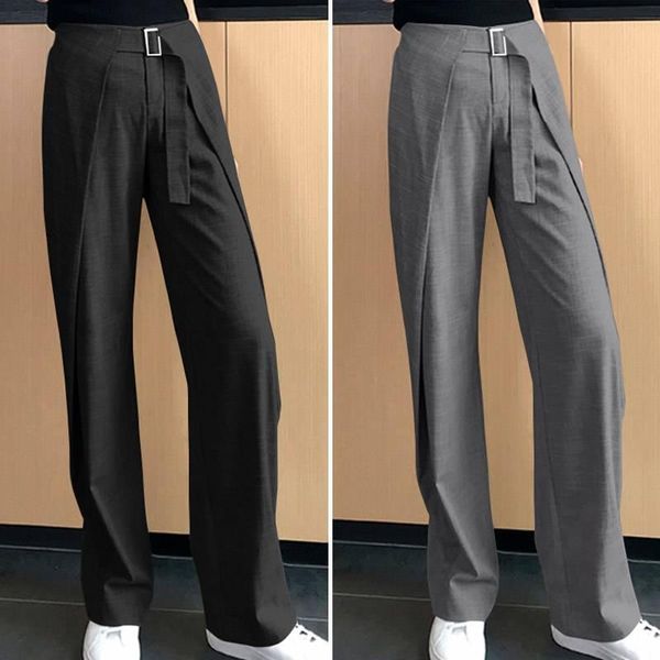 suit pants women office straight trousers 2021 celmia loose high waist pant fashion solid formal long pantalones belt women's & capris, Black;white
suit pants women office straight trousers 2021 celmia loose high waist pant fashion solid formal long pantalones belt women's & capris, Black;white