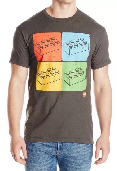 Lego FOUR LEGO BRICKS - FOUR LEGO BLOCKS T-Shirt NWT Licensed & Official, White;black
Lego FOUR LEGO BRICKS - FOUR LEGO BLOCKS T-Shirt NWT Licensed & Official, White;black