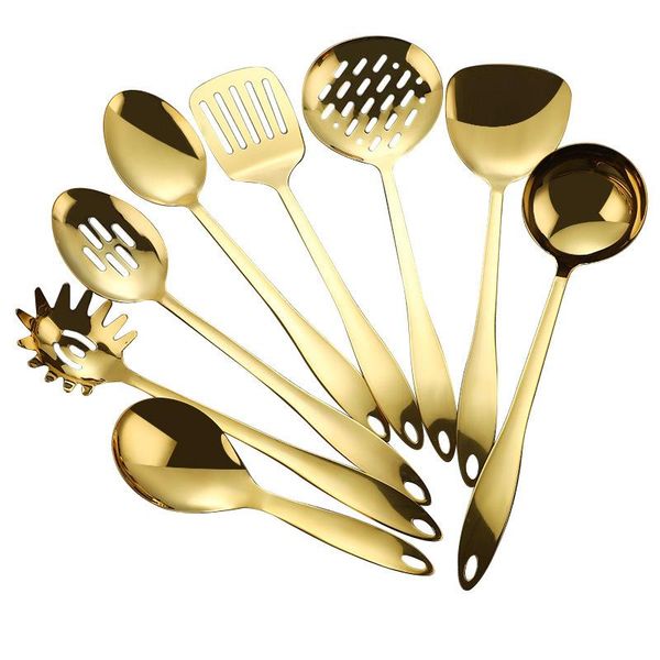spoons kitchen tools stainless steel cookware set kitchenware spoon spatula cooker gold titanium
spoons kitchen tools stainless steel cookware set kitchenware spoon spatula cooker gold titanium