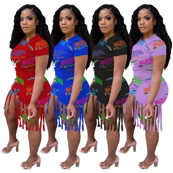 von dutch outfits summer clothes women tracksuits jogging suit two piece set short sleeve t shirt +tassels shorts casual tracksuit plus size, Gray
von dutch outfits summer clothes women tracksuits jogging suit two piece set short sleeve t shirt +tassels shorts casual tracksuit plus size, Gray