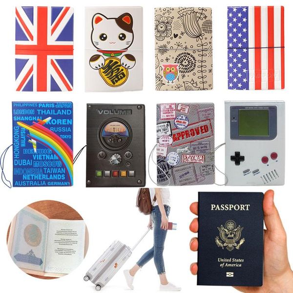 card holders fashion pvc passport cover men women travel holder case id cool boys 3d cartoon, Brown;gray
card holders fashion pvc passport cover men women travel holder case id cool boys 3d cartoon, Brown;gray