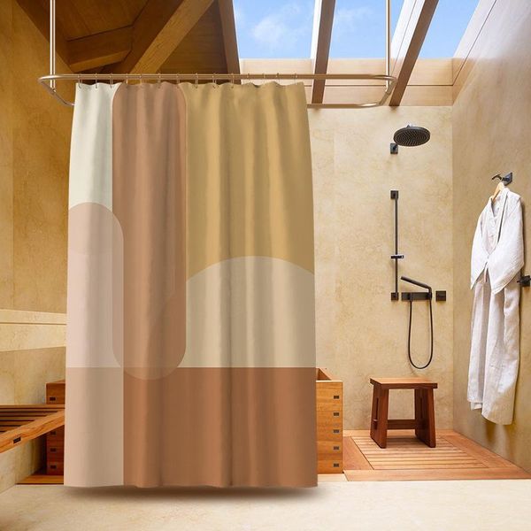 nordic color block bathroom curtain creative abstract digital printed polyester waterproof shower thicken decor curtains
nordic color block bathroom curtain creative abstract digital printed polyester waterproof shower thicken decor curtains