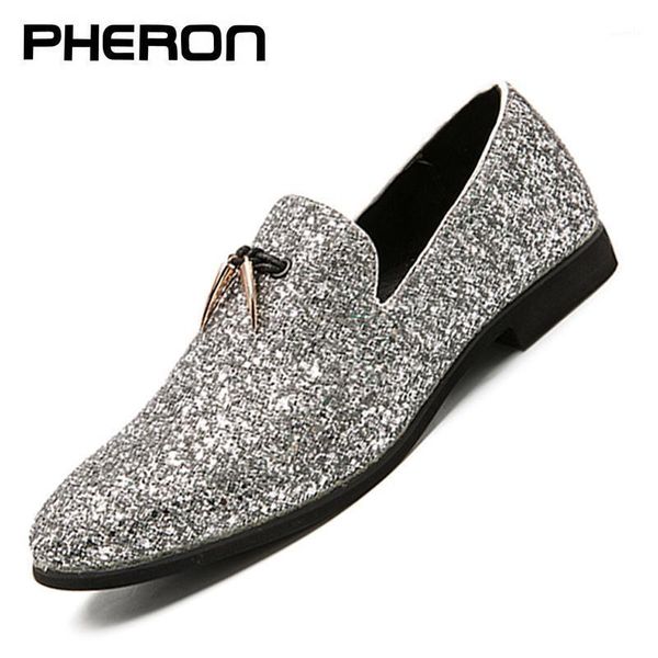 dress shoes italian fashion glitter loafers men arrival 2021 coiffeur wedding formal elegant party classic1, Black
dress shoes italian fashion glitter loafers men arrival 2021 coiffeur wedding formal elegant party classic1, Black