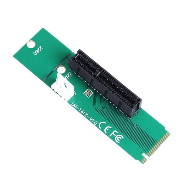 m.2 to pci-e 4x 1x slot riser card adapter male female pcie multiplier for btc miner antminer mining computer cables & connectors
m.2 to pci-e 4x 1x slot riser card adapter male female pcie multiplier for btc miner antminer mining computer cables & connectors