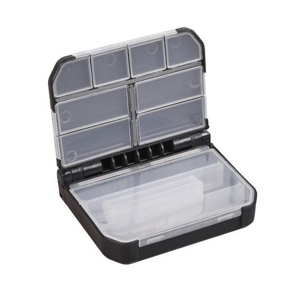 fsihing fishing accessories box plastic large semi-automatic opening& closing tackle portable storage boxes 9.5*12*3.3cm
fsihing fishing accessories box plastic large semi-automatic opening& closing tackle portable storage boxes 9.5*12*3.3cm