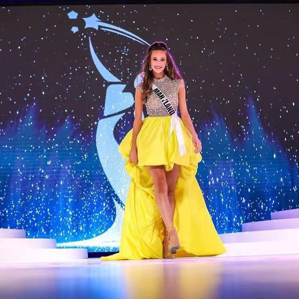 yellow high low homecoming dresses o neck crystal prom party gowns front short back long special occasion, Blue;pink
yellow high low homecoming dresses o neck crystal prom party gowns front short back long special occasion, Blue;pink