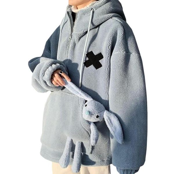 men's hoodies & sweatshirts winter male hoodie keep warm casual lamb wool men sweatshirt harajuku stitching toy mans coat plus size b, Black
men's hoodies & sweatshirts winter male hoodie keep warm casual lamb wool men sweatshirt harajuku stitching toy mans coat plus size b, Black