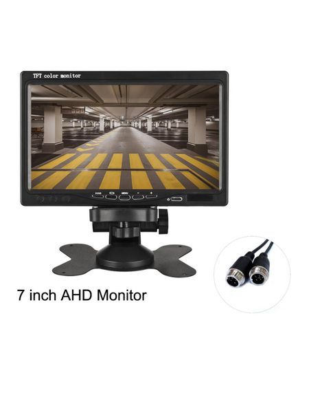 car video hd color tft 7 inch ahd monitor 12v 24v for truck bus wtih 4 pin aviation plug connector
car video hd color tft 7 inch ahd monitor 12v 24v for truck bus wtih 4 pin aviation plug connector