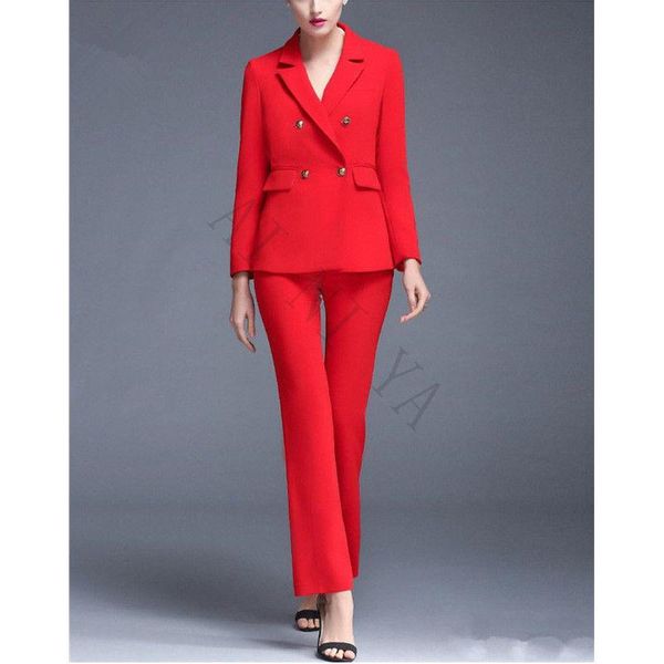 office uniform designs women formal pant suits for weddings evening party 2 piece set blazer suit women's two pants, White
office uniform designs women formal pant suits for weddings evening party 2 piece set blazer suit women's two pants, White
