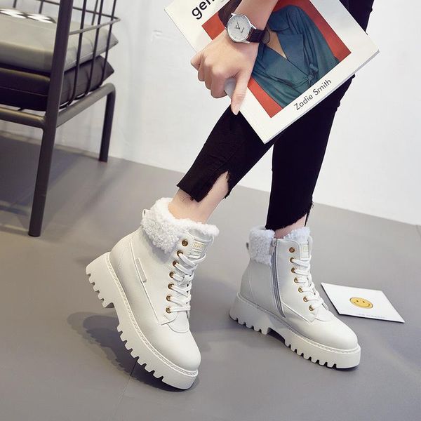 boots white warm shoes women platform plush 2021 winter female botas mujer with fur ladies ankle cross-tied, Black
boots white warm shoes women platform plush 2021 winter female botas mujer with fur ladies ankle cross-tied, Black