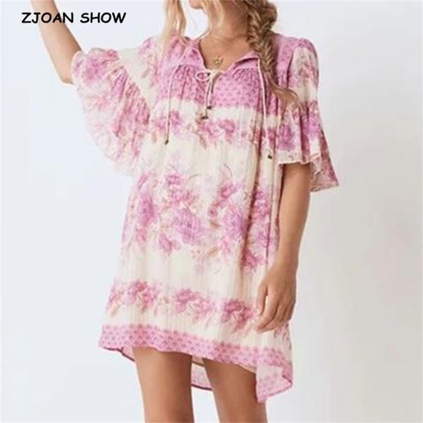 bohemia women v neck orange floral print flare sleeve dress pink holiday embroidery bird back loose short dresses 210429, Black;gray
bohemia women v neck orange floral print flare sleeve dress pink holiday embroidery bird back loose short dresses 210429, Black;gray