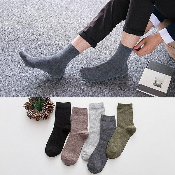 cotton socks men's socks autumn solid color business cotton men middle tube european style, Black
cotton socks men's socks autumn solid color business cotton men middle tube european style, Black