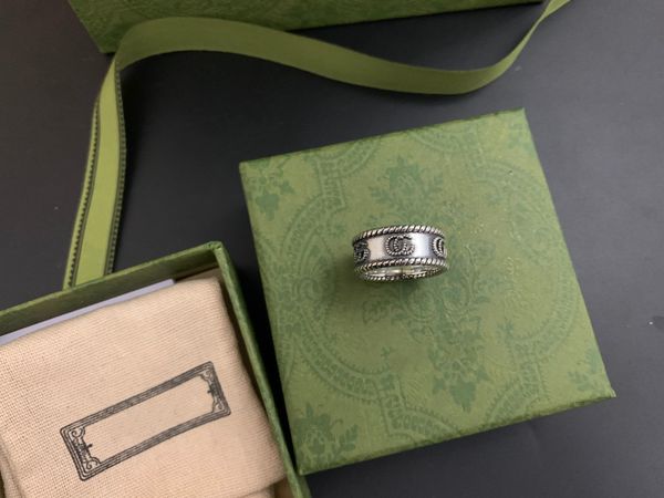gu home seiko high edition letter band double g rings trend new fashion men women universal couple gift european and american versatile jewe, Silver
gu home seiko high edition letter band double g rings trend new fashion men women universal couple gift european and american versatile jewe, Silver
