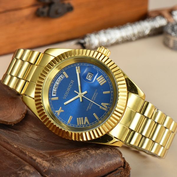 2021 foreign trade president watch week calendar quartz quality watch wholesale, Slivery;brown
2021 foreign trade president watch week calendar quartz quality watch wholesale, Slivery;brown