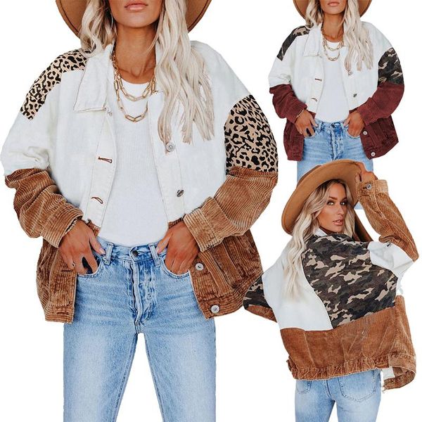 women's jackets 2021 winter jacket forward cotton color block patchwork pocketed corduroy denim jean for women, Black;brown
women's jackets 2021 winter jacket forward cotton color block patchwork pocketed corduroy denim jean for women, Black;brown