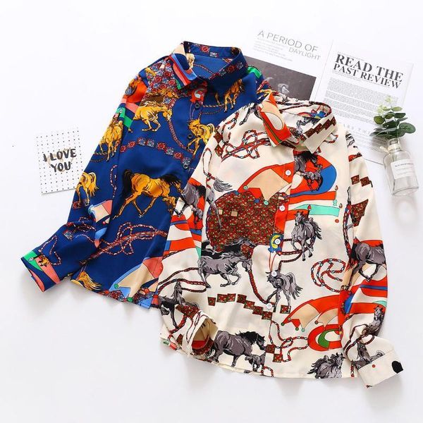 women's blouses & shirts fashion casual streetwear women spring chiffon blouse long sleeve loose blusas mujer, White
women's blouses & shirts fashion casual streetwear women spring chiffon blouse long sleeve loose blusas mujer, White