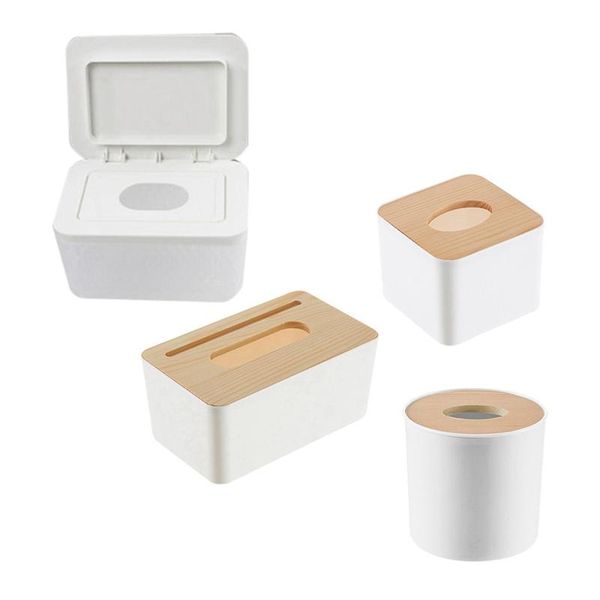 pcs household living room pumping tissue storage box, car dustproof box white, 3 wood+pp & 1 plastic boxes napkins
pcs household living room pumping tissue storage box, car dustproof box white, 3 wood+pp & 1 plastic boxes napkins