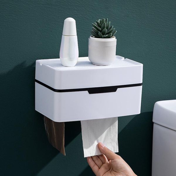toilet paper holders bathroom tissue box wall-mounted adhesive roll holder waterproof splashproof floating organizer for kitchen
toilet paper holders bathroom tissue box wall-mounted adhesive roll holder waterproof splashproof floating organizer for kitchen