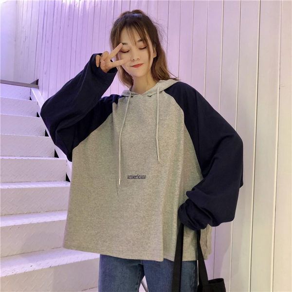 women's hoodies & sweatshirts fashion women autumn hoody sweatshirt drawstring korean version long sleeve loose pullover harajuku trac, Black
women's hoodies & sweatshirts fashion women autumn hoody sweatshirt drawstring korean version long sleeve loose pullover harajuku trac, Black