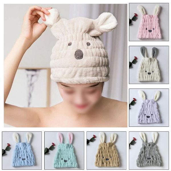 towel 1* hair cap cute quick dry turban drying wrap head hat bun shower reusable towels
towel 1* hair cap cute quick dry turban drying wrap head hat bun shower reusable towels