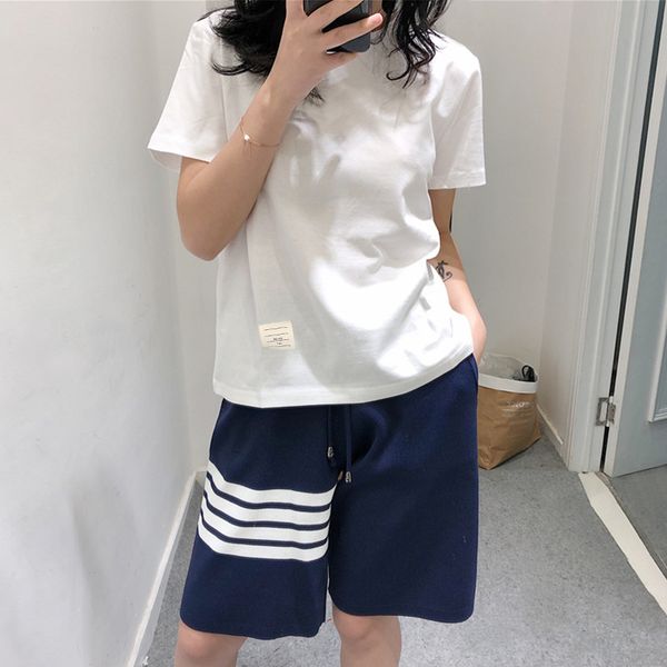 chao brand tb cotton short t-shirt loose student men's and women's same lazy wind round neck half sleeve 21 spring summer couple, Black
chao brand tb cotton short t-shirt loose student men's and women's same lazy wind round neck half sleeve 21 spring summer couple, Black