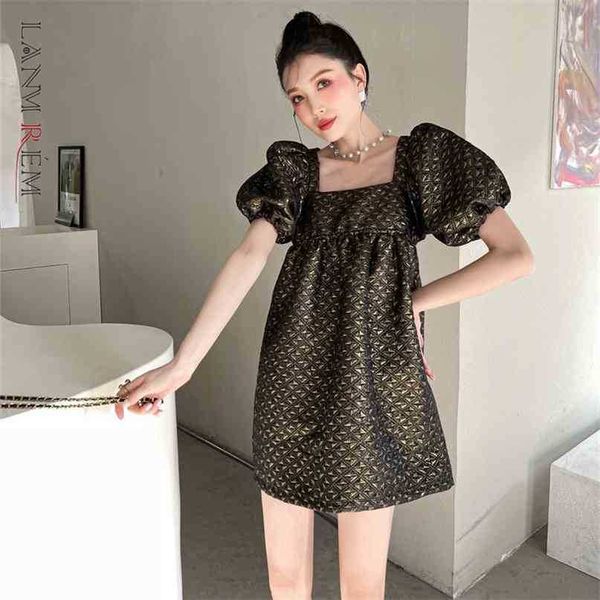 women's pattern printed mini dress square neck bubble sleeve loose fit fashion sweet spring summer 2e1223 210526, Black;gray
women's pattern printed mini dress square neck bubble sleeve loose fit fashion sweet spring summer 2e1223 210526, Black;gray
