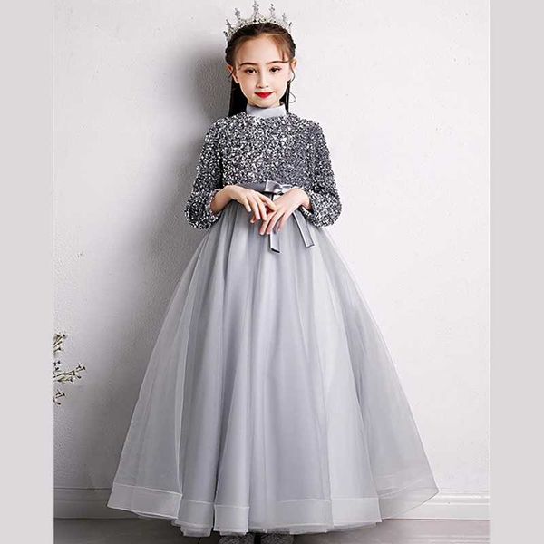 girl's dresses princess floor length flower girl formal evening tulle long sleeve high neck with bow(s), Red;yellow
girl's dresses princess floor length flower girl formal evening tulle long sleeve high neck with bow(s), Red;yellow